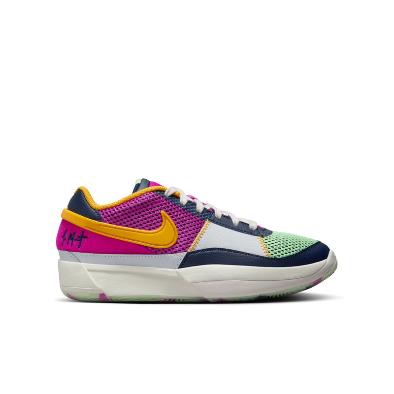 Ja Morant Ja 1 SE (GS) "Camp Ja" Basketball Shoes 'Obsidian/Hyper Violet/University Gold'