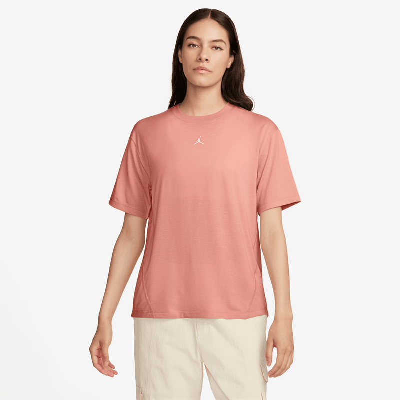 Jordan Sport Women's Diamond Short-Sleeve Top 'Madder Root'