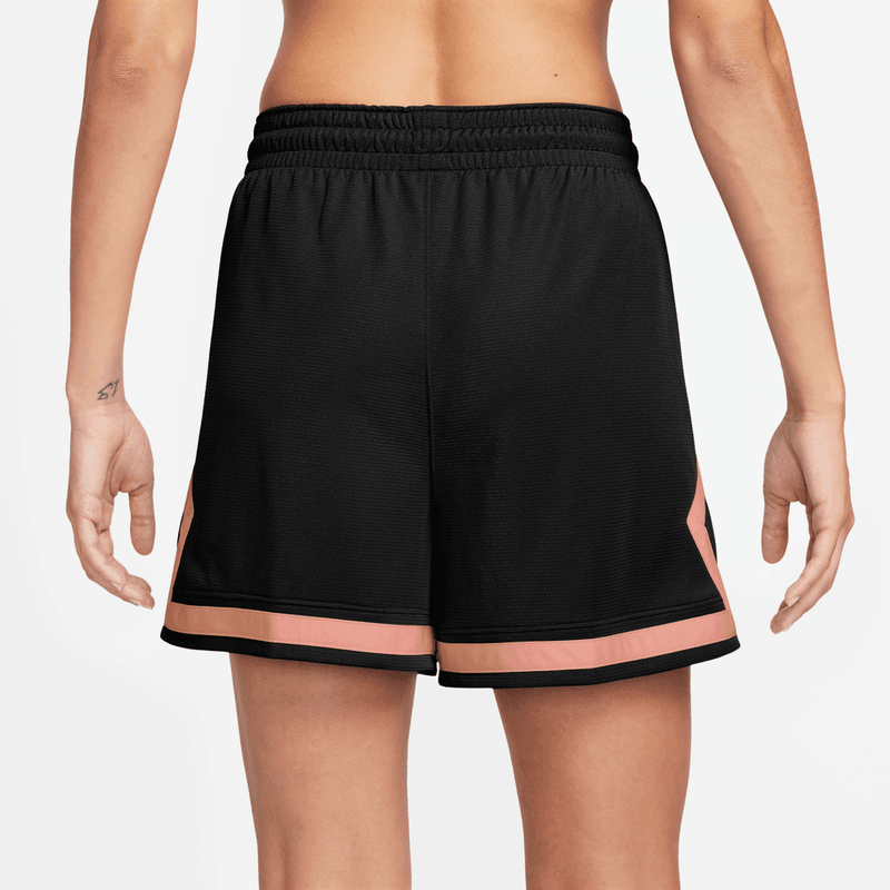Jordan Sport Women's 4" Diamond Shorts 'Black/Madder Root'