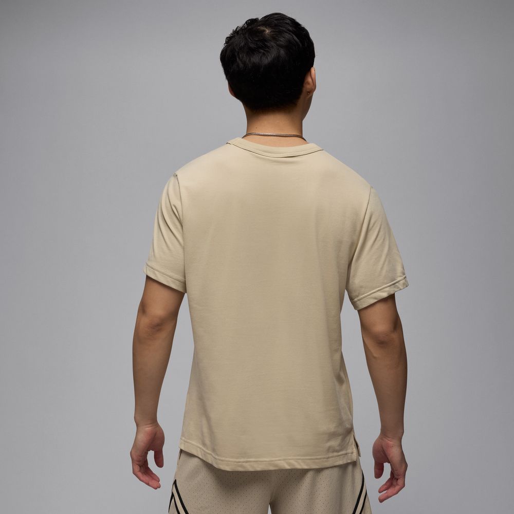 Jordan Sport Men's Dri-FIT Short-Sleeve Top 'Rattan/Black'