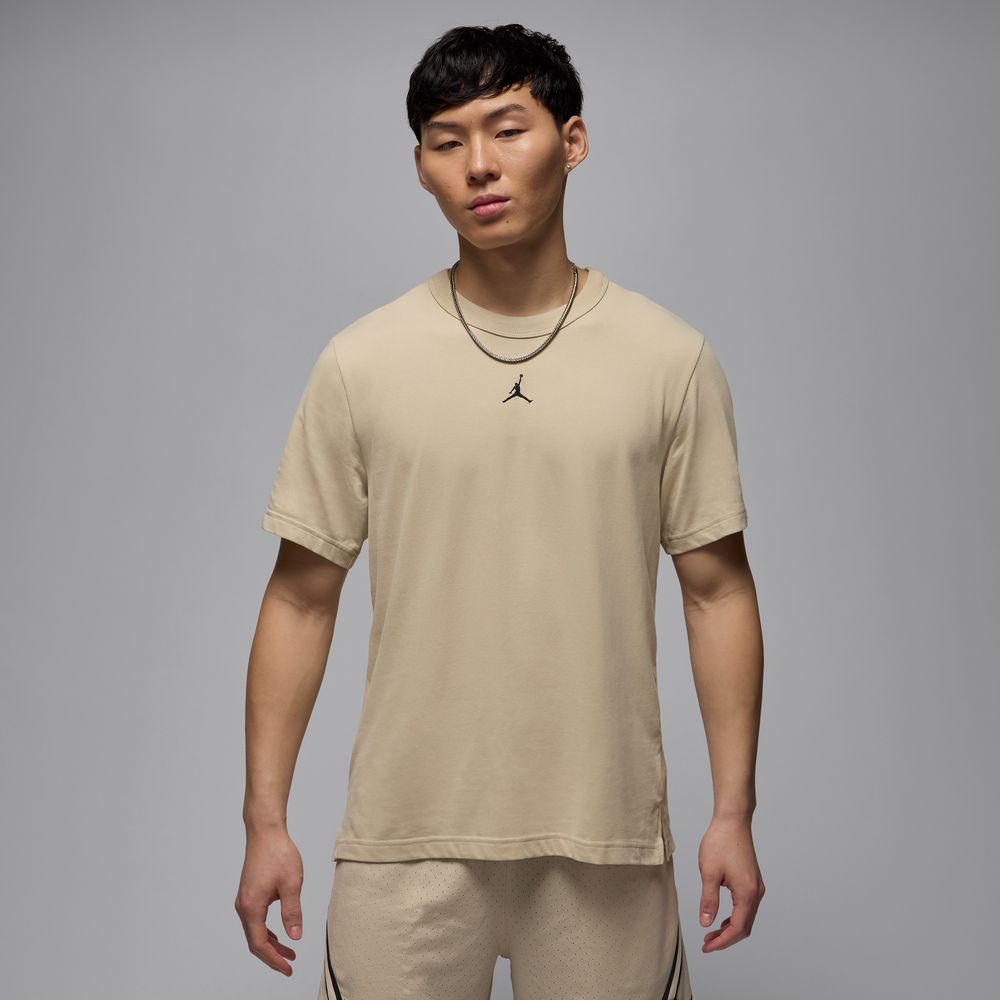 Jordan Sport Men's Dri-FIT Short-Sleeve Top 'Rattan/Black'