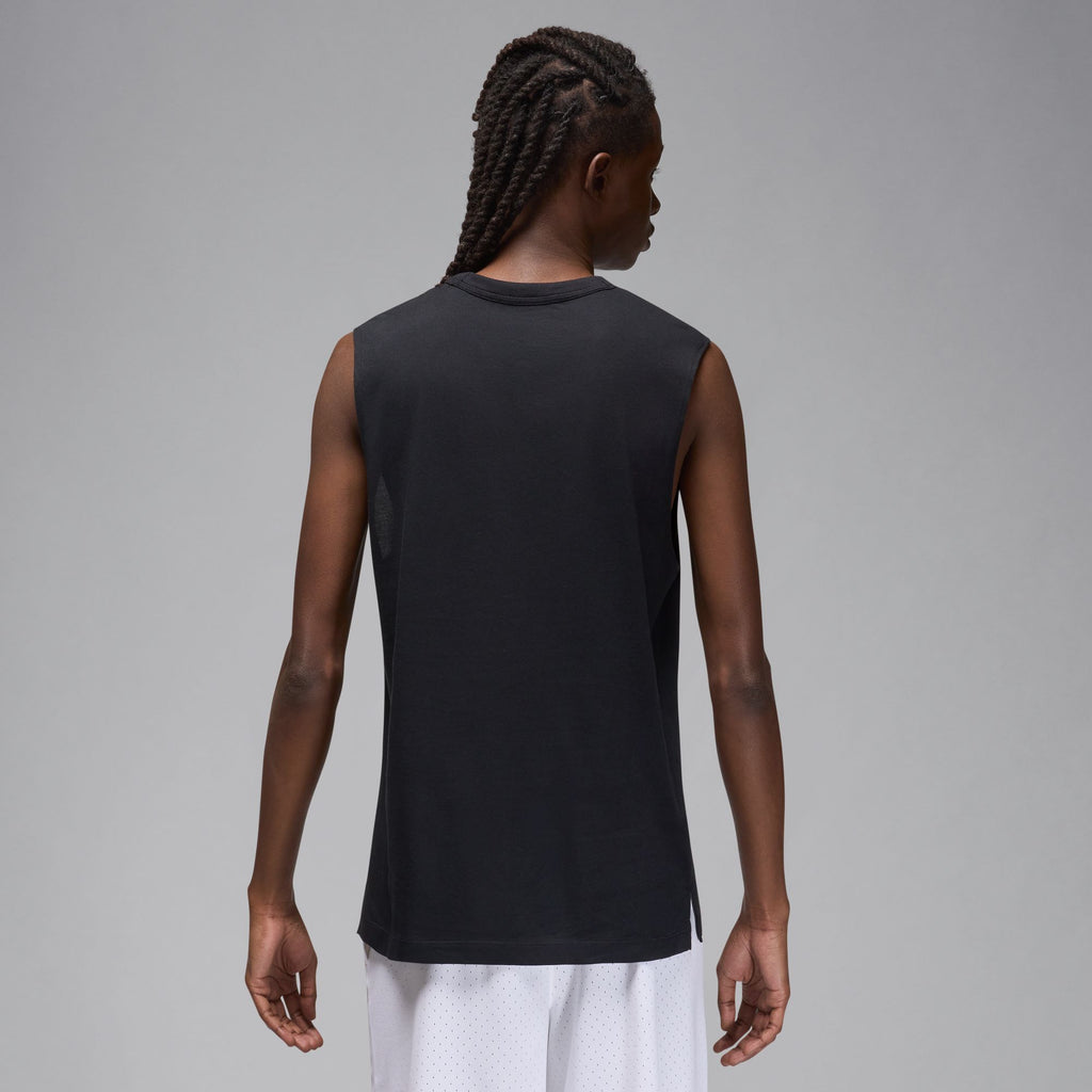 Jordan Sport Men's Dri-FIT Sleeveless Top 'Black/White'