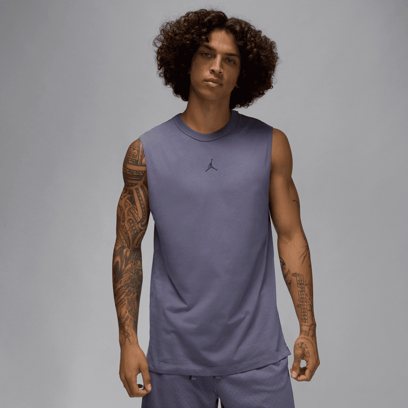 Jordan Sport Men's Dri-FIT Sleeveless Top 'Light Carbon/Black'