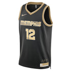Ja Morant Memphis Grizzlies 2024 Select Series Men's Nike Dri-FIT NBA Swingman Jersey 'Black/Gold'