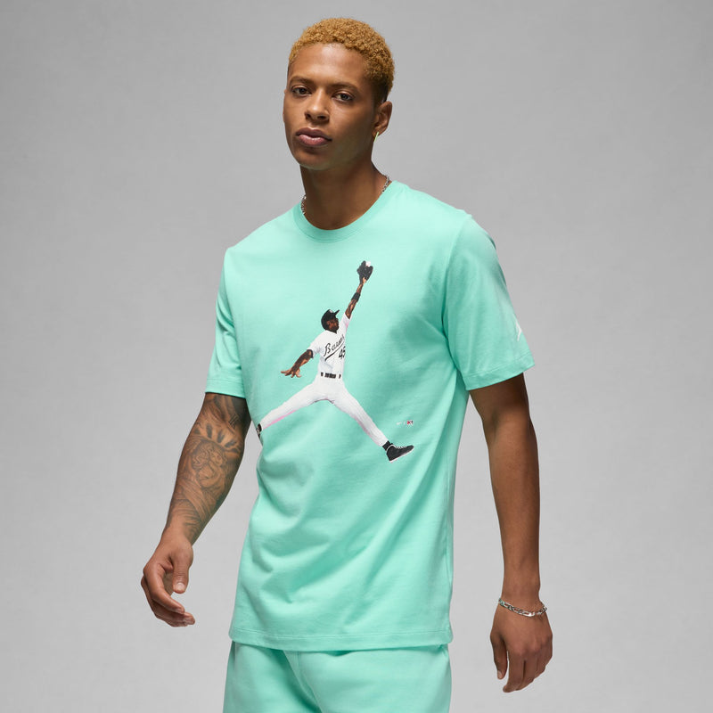 Jordan Flight MVP Men's T-Shirt 'Emerald/White'
