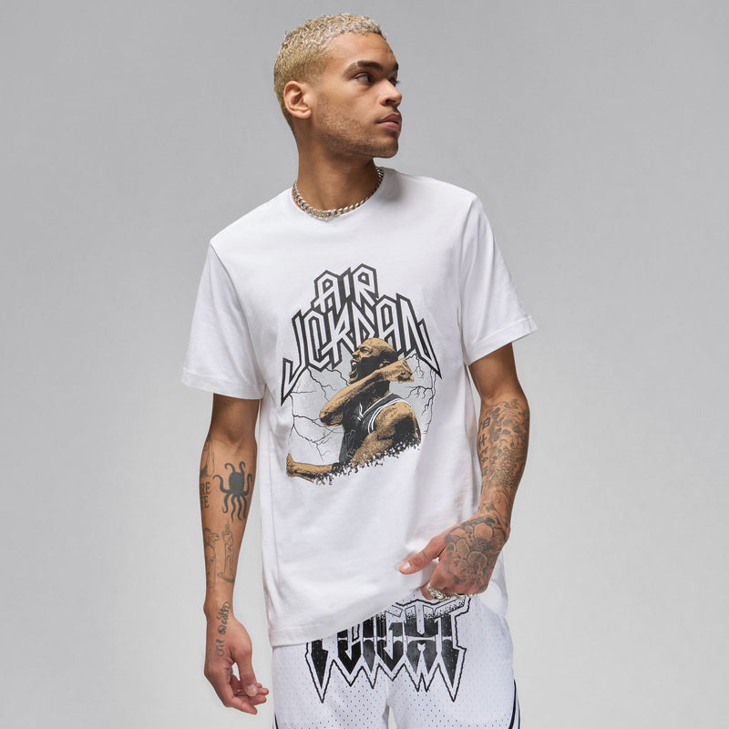 Jordan Sport Men's Dri-FIT T-Shirt 'White/Black'