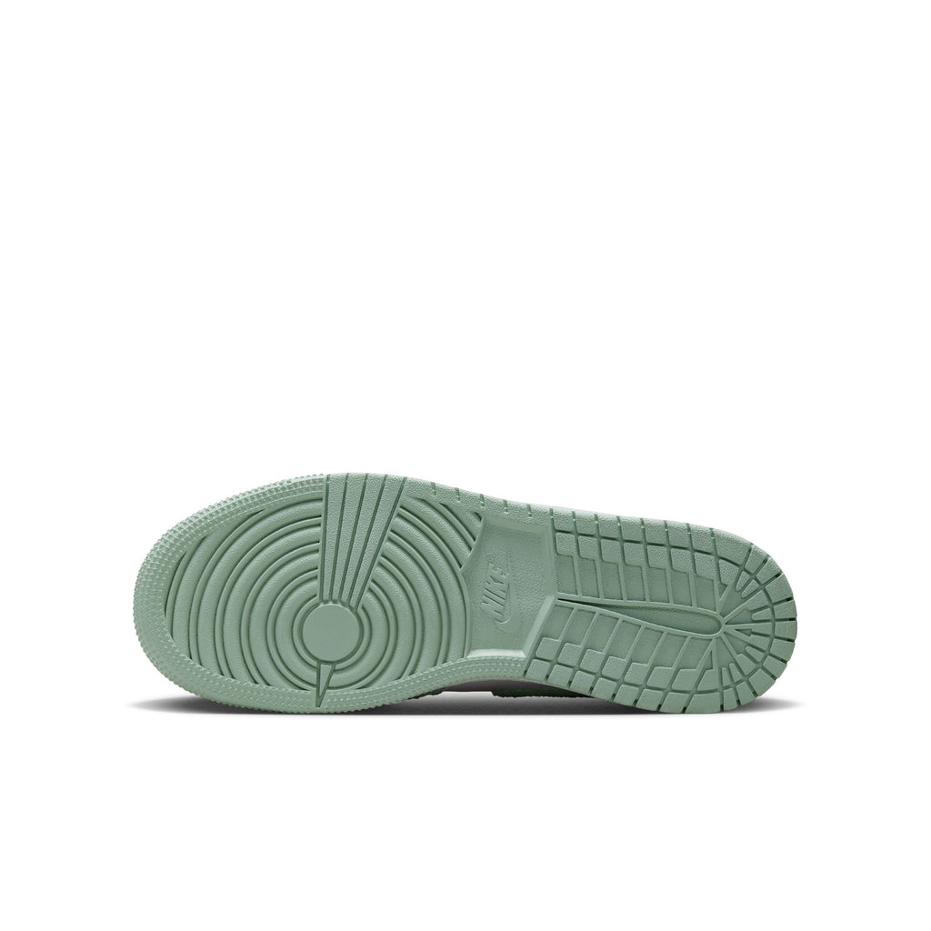 Air Jordan 1 Low SE Big Kids' Shoes (GS) 'White/Seafoam'