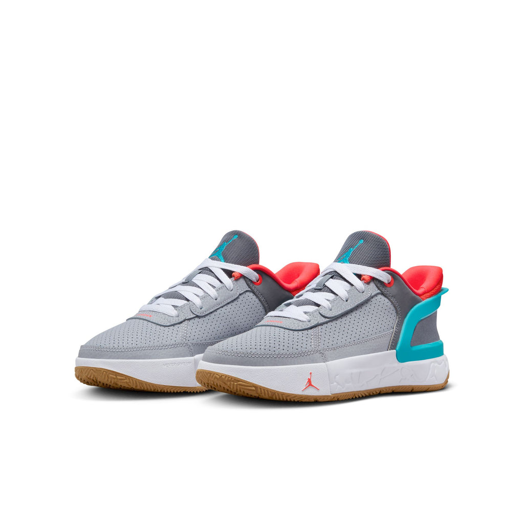 Jordan DAY1 EO Big Kids' Shoes (GS) 'Cool Grey/Cactus/Grey'