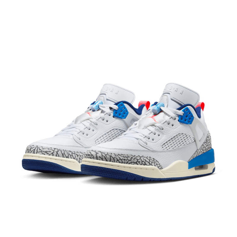 Jordan Spizike Low Men's Shoes 'White/Hot Lava/Blue'