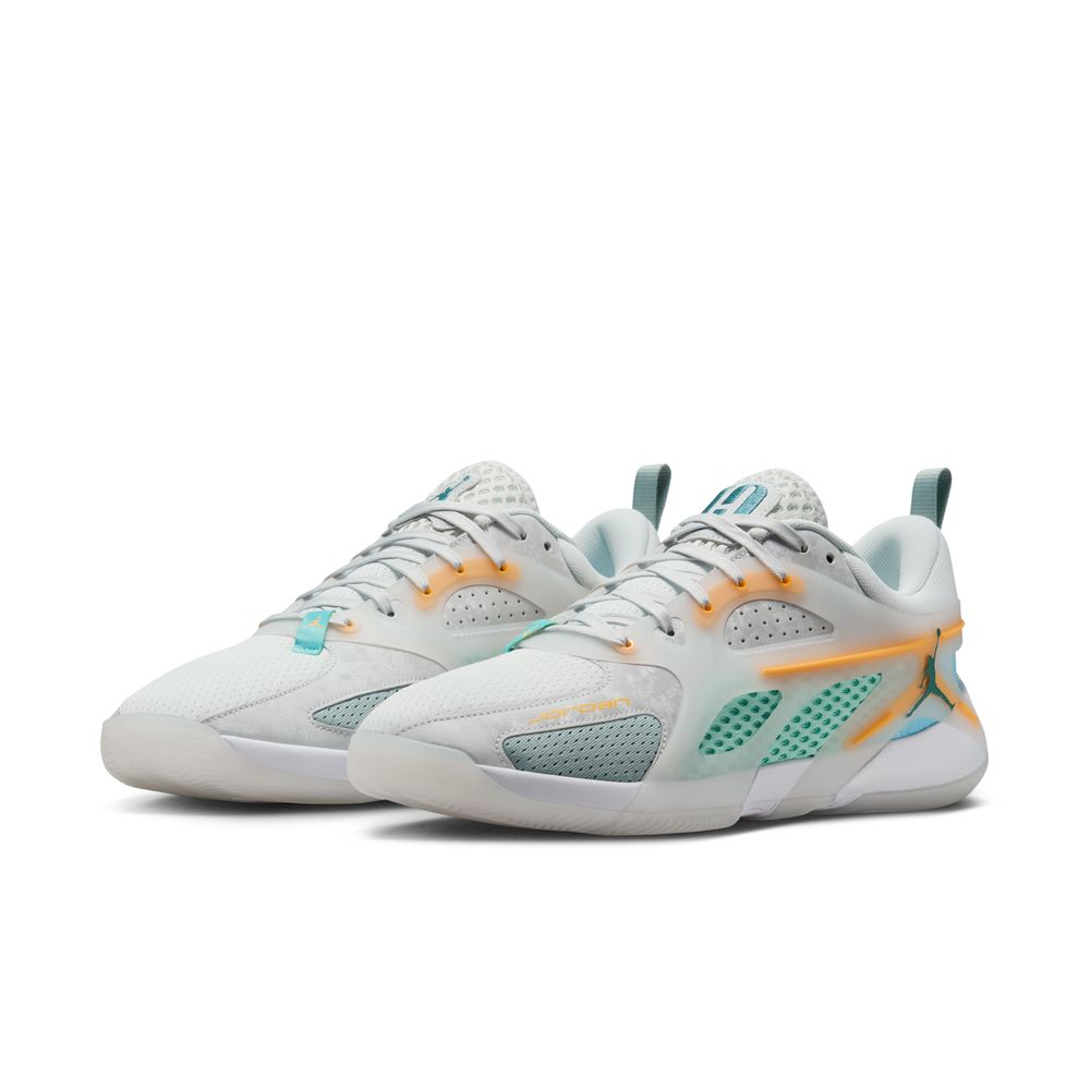 Jordan Heir Series "Poolside" Basketball Shoes 'Off White/Teal/Orange'