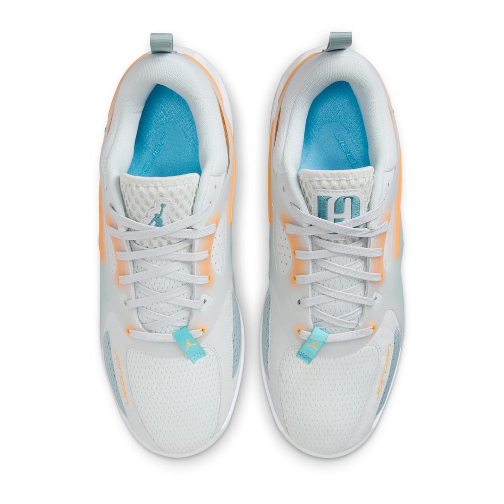 Jordan Heir Series "Poolside" Basketball Shoes 'Off White/Teal/Orange'
