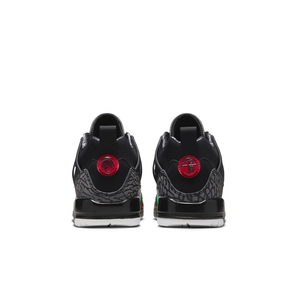 Jordan Spizike Low Big Kids' Shoes (GS) 'Black/Red/Green/White'