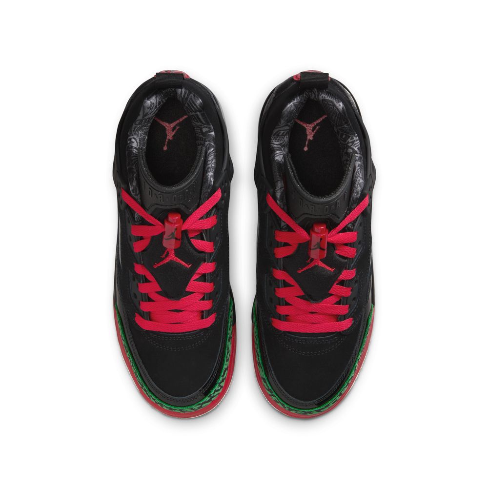 Jordan Spizike Low Big Kids' Shoes (GS) 'Black/Red/Green/White'