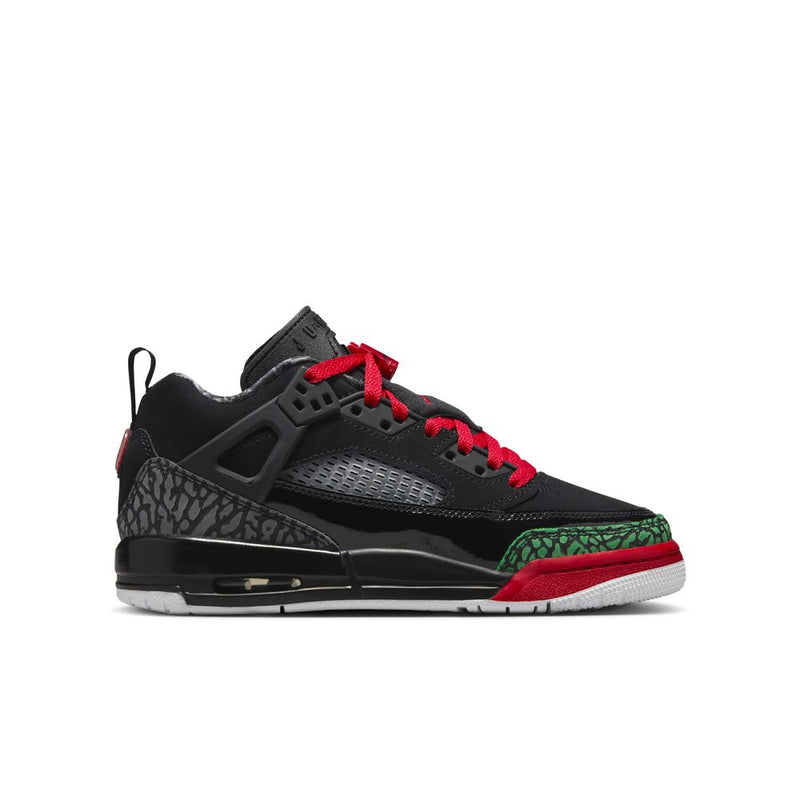 Jordan Spizike Low Big Kids' Shoes (GS) 'Black/Red/Green/White'