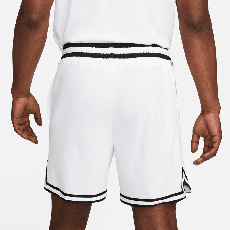 Nike Dri-FIT DNA Men's 6" Basketball Shorts 'White/Black'