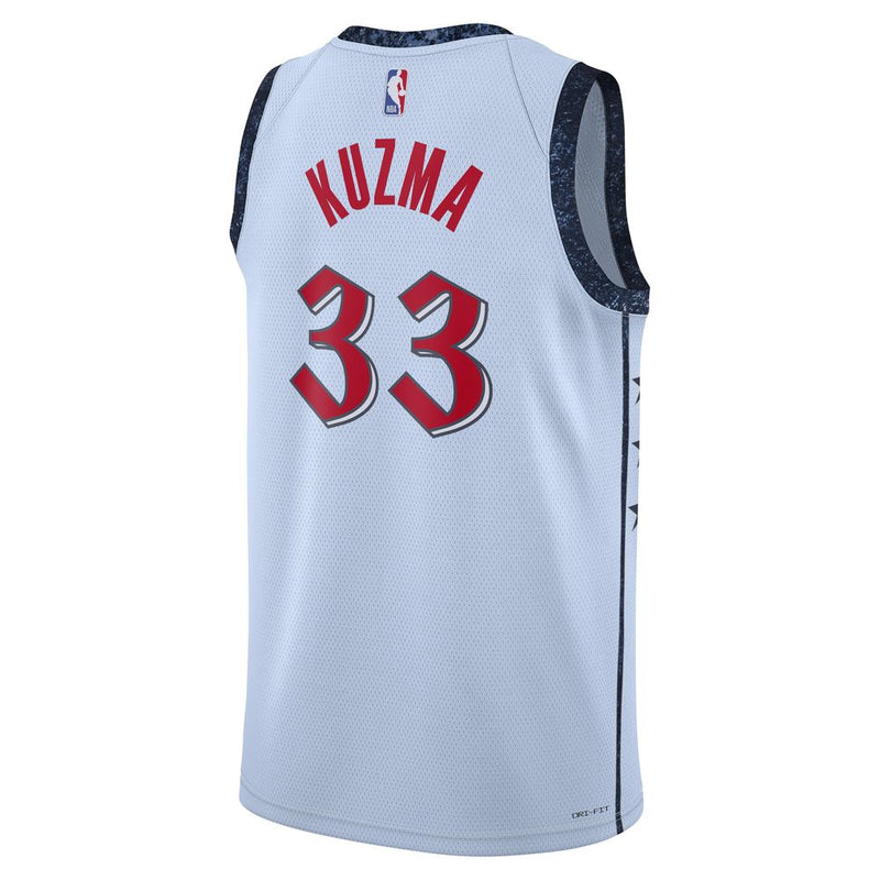 Kyle Kuzma Washington Wizards 2024/25 City Edition Men's Nike Dri-FIT NBA Swingman Jersey 'Blue'