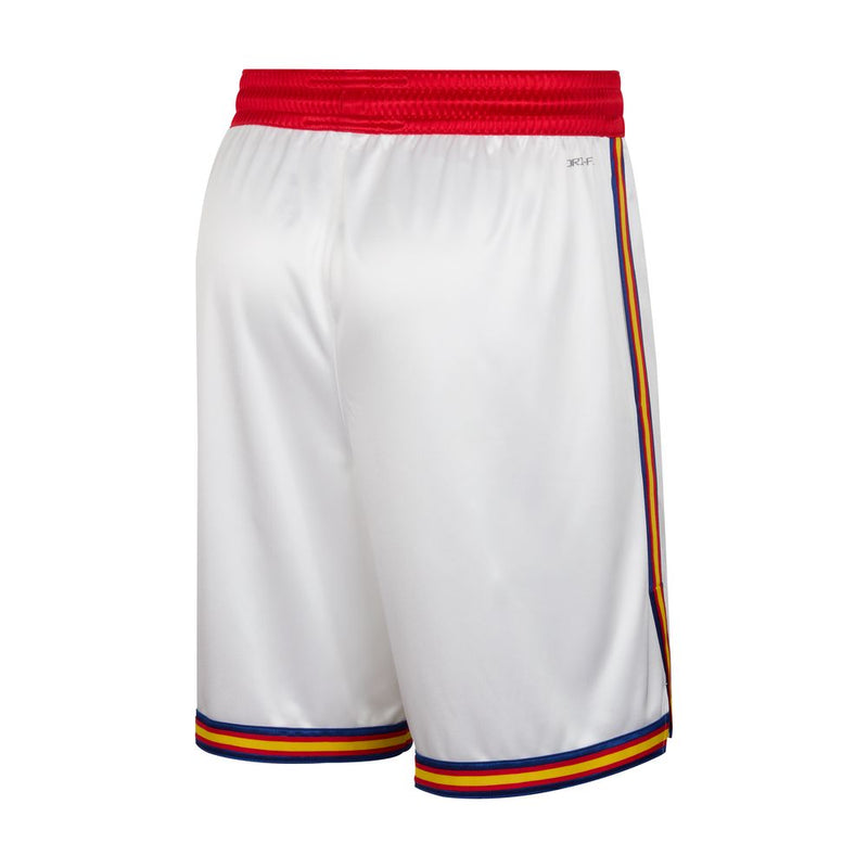 Golden State Warriors 2024/25 Hardwood Classics Men's Nike Dri-FIT NBA Swingman Shorts 'White'