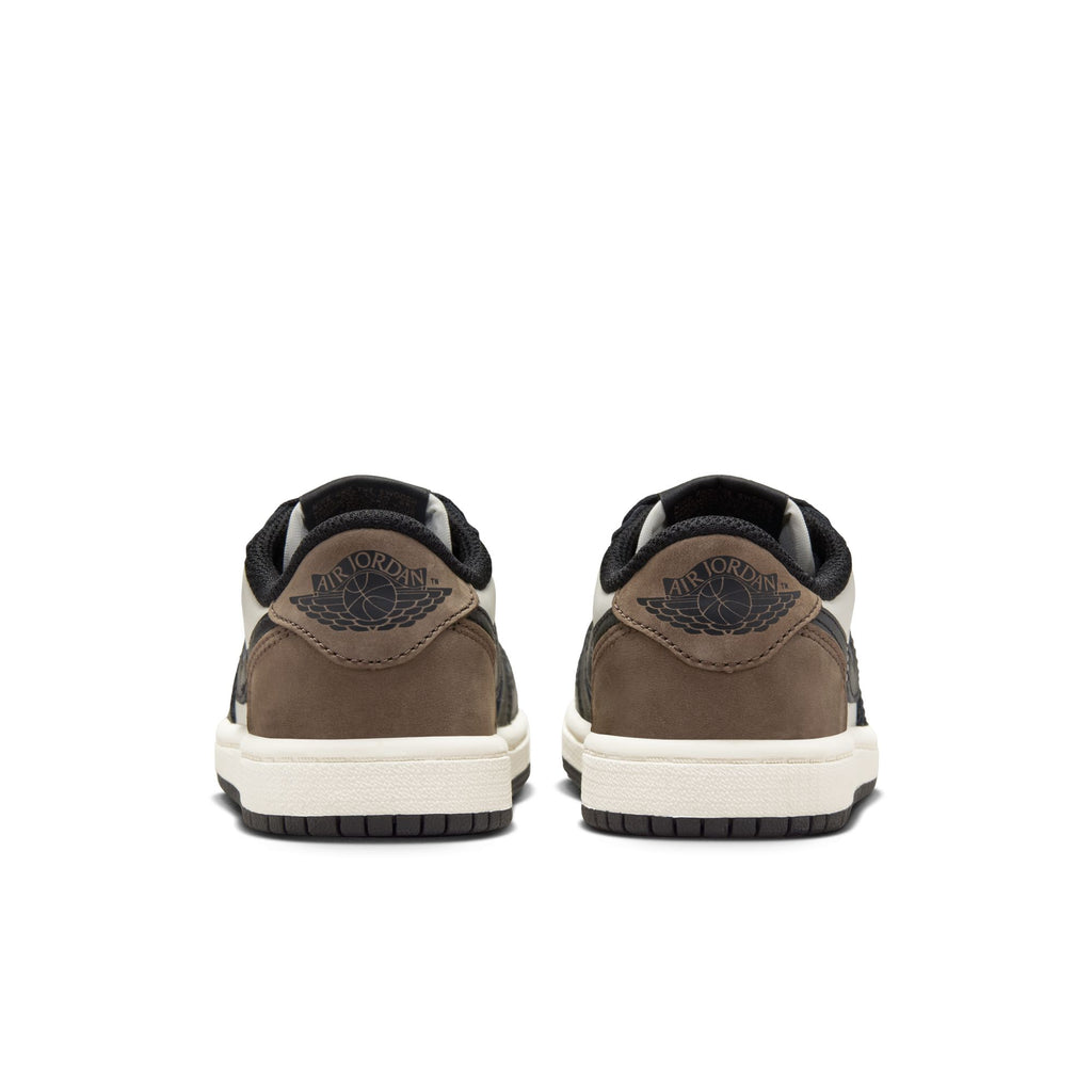 Jordan 1 Retro Low "Mocha" Little Kids' Shoes (PS) 'Sail/Black/Mocha'