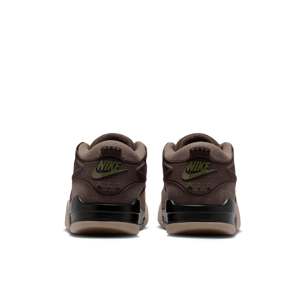 Air Jordan 4 RM Big Kids' Shoes (GS) 'Ironstone/Olive/Brown'