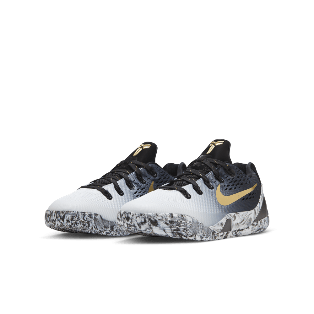 Kobe Bryant Kobe IX Big Kids' Basketball Shoes (GS) 'Black/Gold/White'