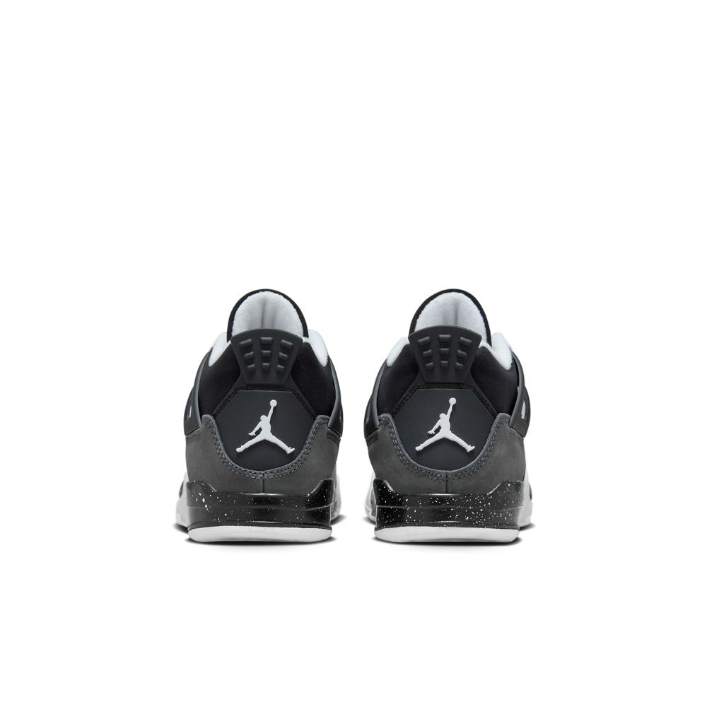 Jordan 4 Retro "Fear" Little Kids' Shoes (PS) 'Black/White/Anthracite'