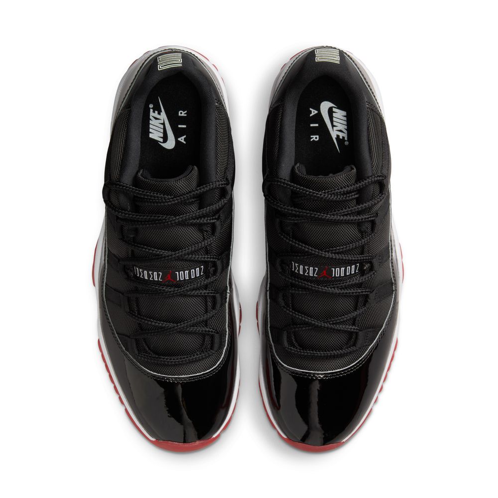 Air Jordan 11 Retro Low Men's Shoes 'Black/Red/White'