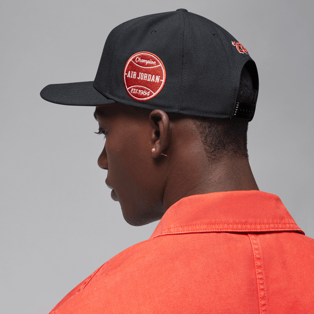 Jordan Flight MVP Pro Adjustable Cap 'Black/Red/White'