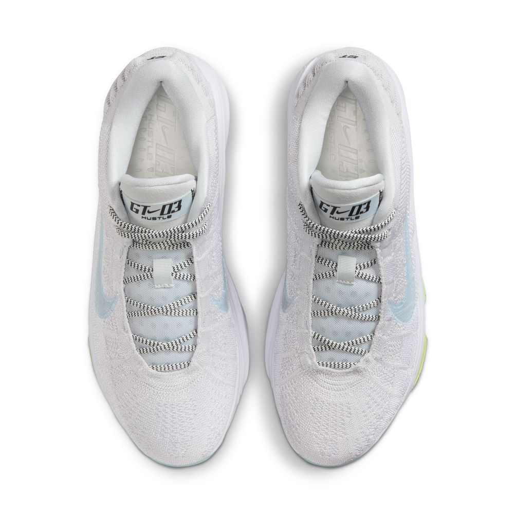 Nike G.T. Hustle 3 Basketball Shoes 'Platinum/Glacier Blue/White'