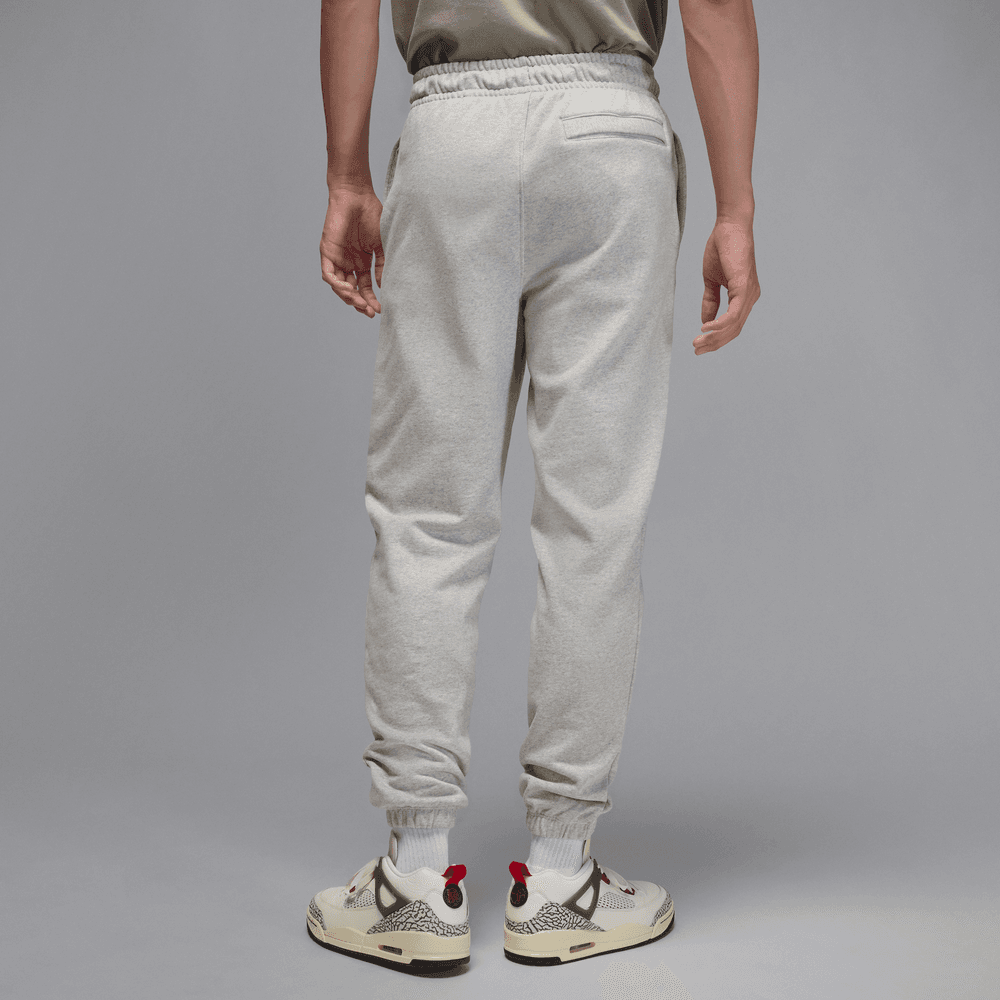 Jordan Flight Fleece Men's Pants 'Grey Heather/Black'