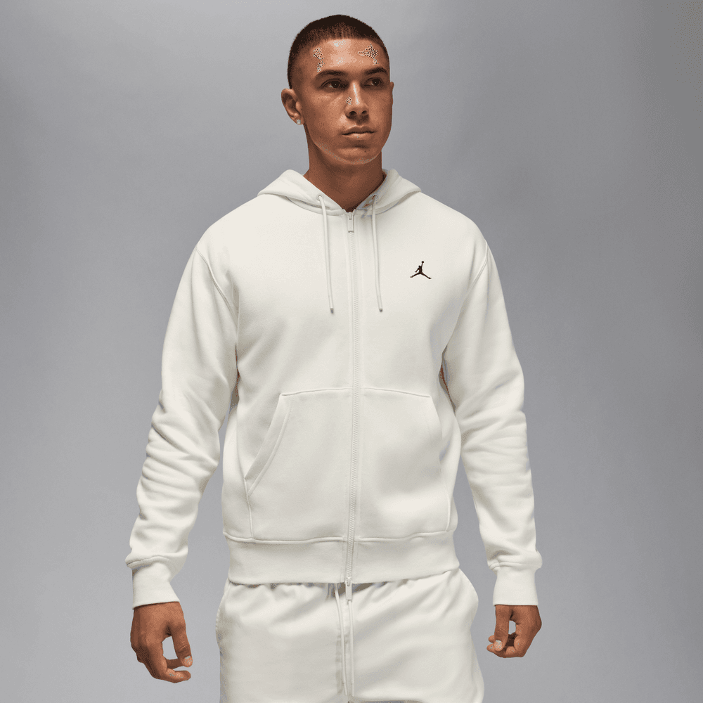 Jordan Brooklyn Fleece Men's Full-zip Hoodie 'Sail/Black'