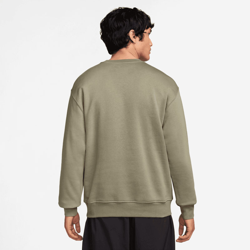 Jordan Brooklyn Fleece Men's Crew-Neck Sweatshirt 'Medium Khaki'