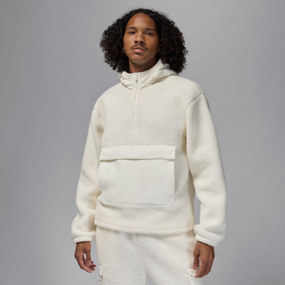 Jordan Flight Men's High-Pile Fleece Pullover Hoodie 'Sail'