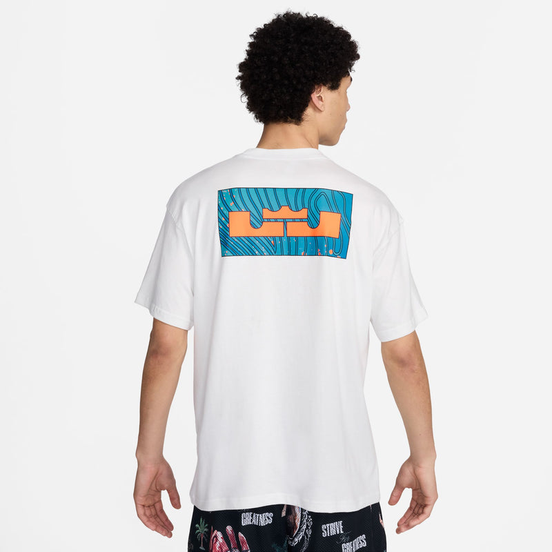 LeBron James LeBron Men's M90 Basketball T-Shirt 'White'