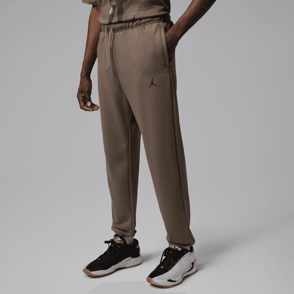 Jordan Sport Crossover Men's Dri-FIT Fleece Pants 'Olive Grey'