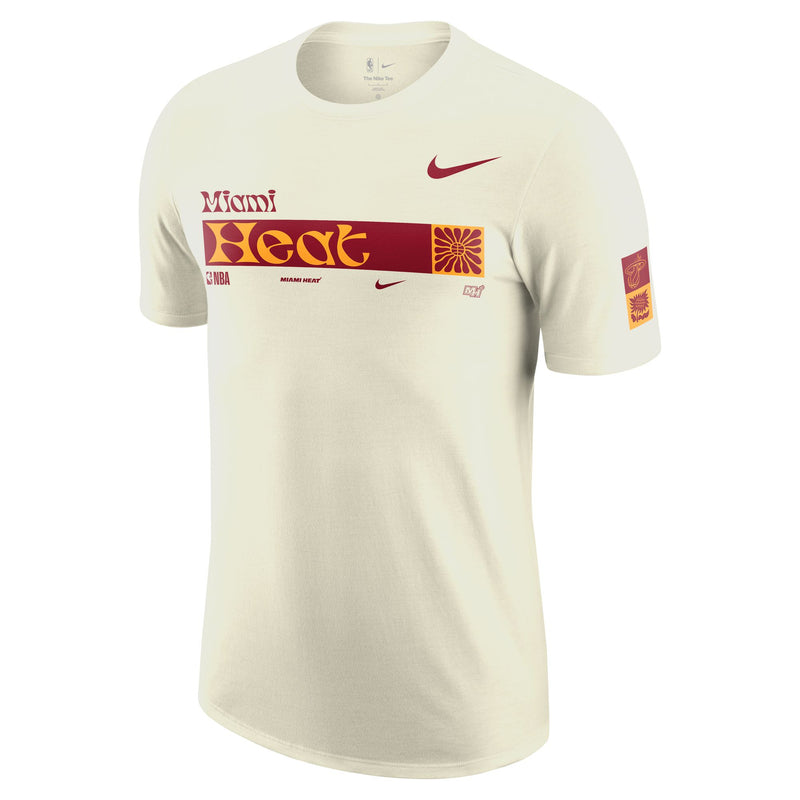 Miami Heat Essential Men's Nike NBA T-Shirt 'Pure'