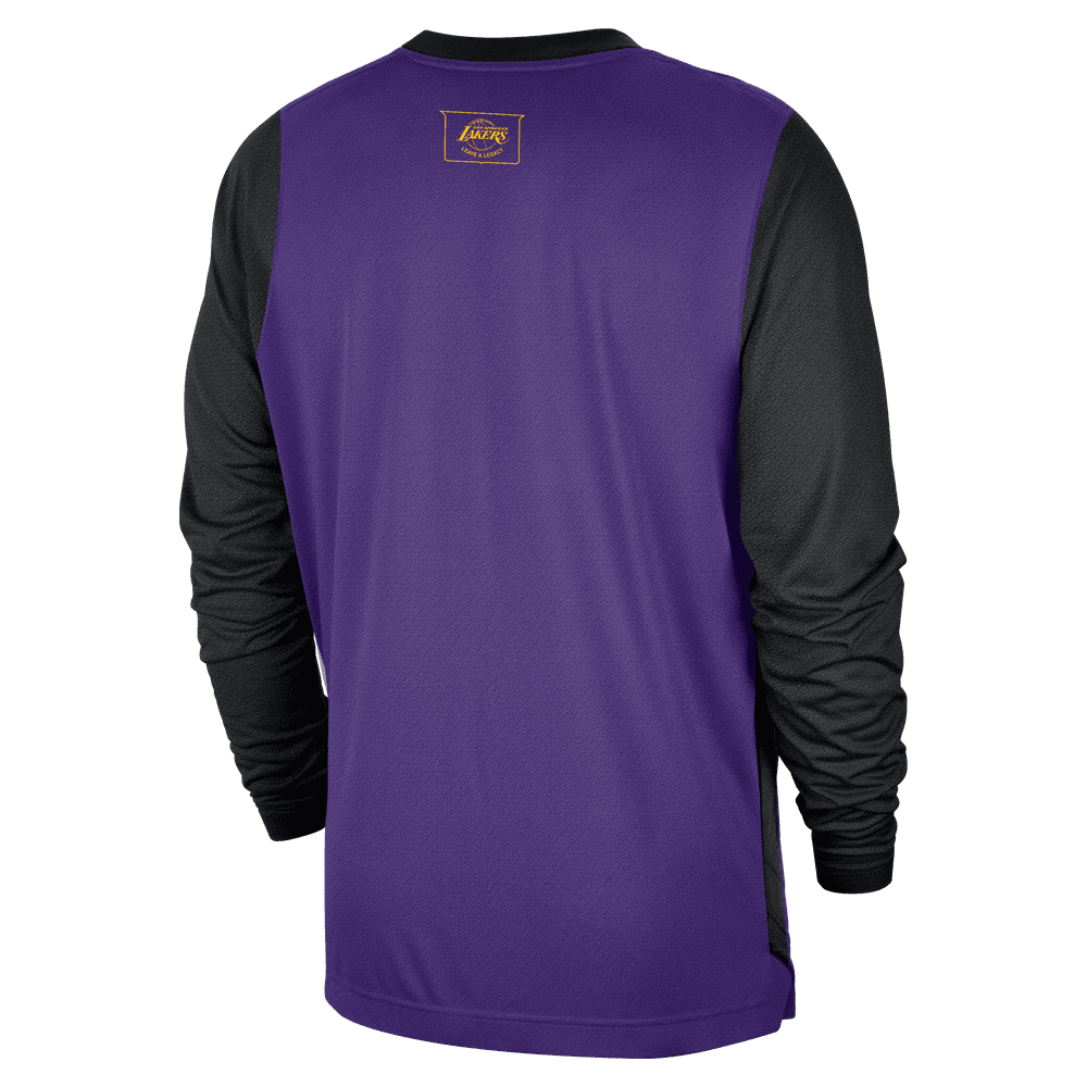 Loas Angeles Lakers City Edition Pre-Game Top 'Purple/Black'