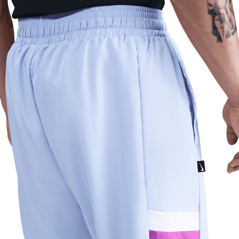 Nike Icon Men's Woven Basketball Pants 'Aluminium/Purple'
