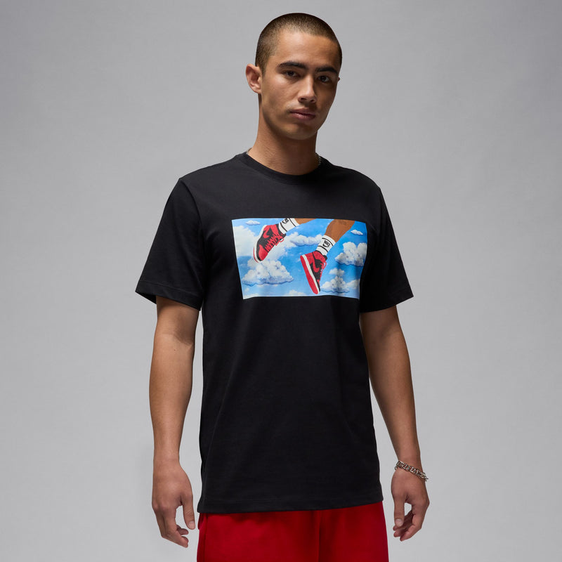 Jordan Flight Essentials Men's T-Shirt 'Black/White'