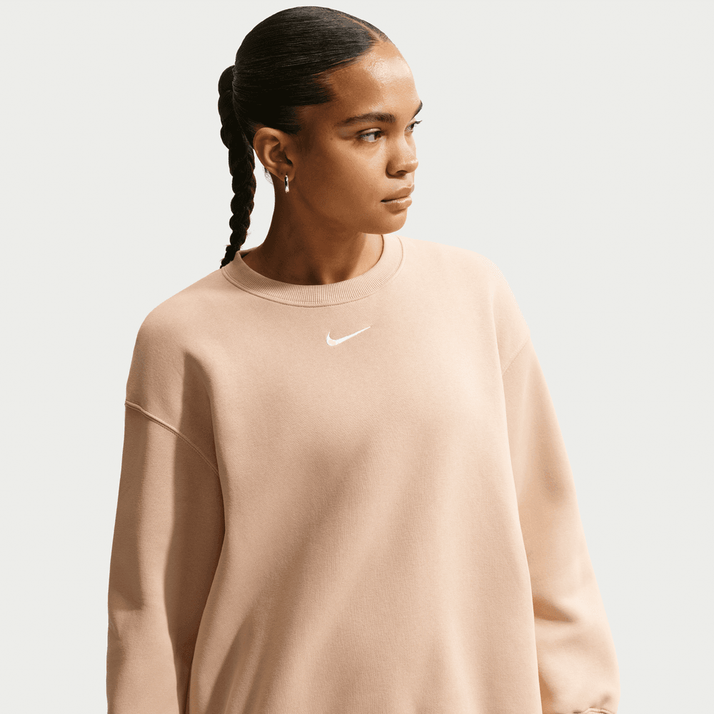 Nike Sportswear Phoenix Fleece Women's Oversized Crew-Neck Sweatshirt 'Linen/Sail'