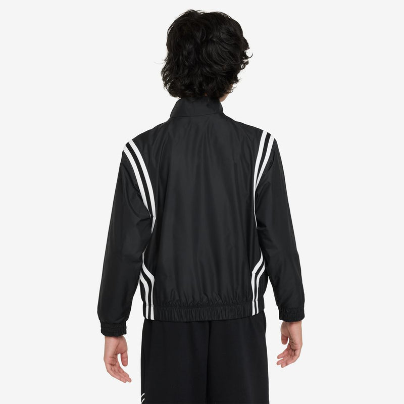 Nike Crossover Big Kids' Repel Basketball Jacket 'Black/White'