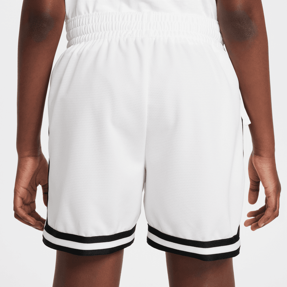 Nike DNA Big Kids' 5" Basketball Shorts 'White/Black'