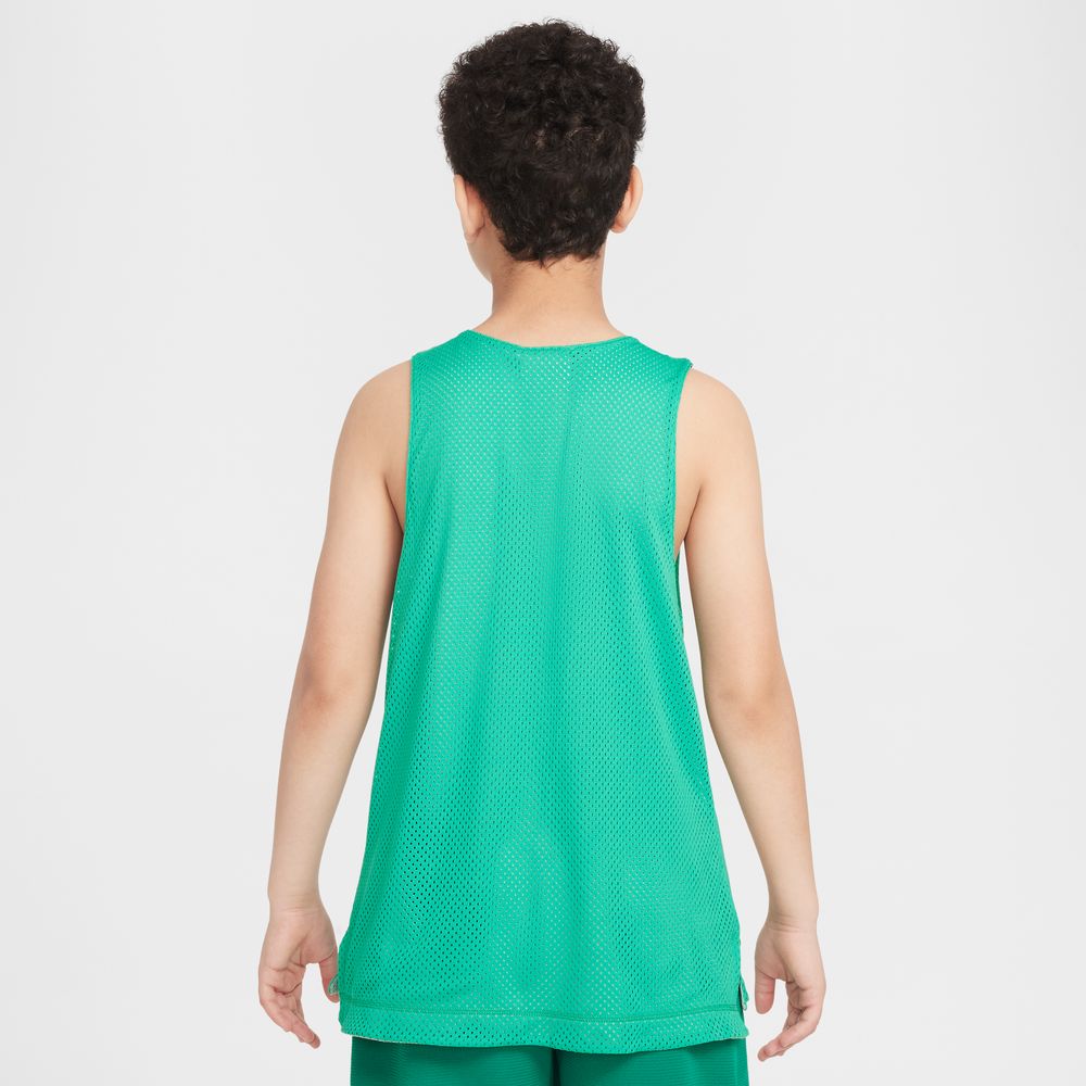 Nike Big Kids' Dri-FIT Reversible Jersey 'Green/Steam/White'