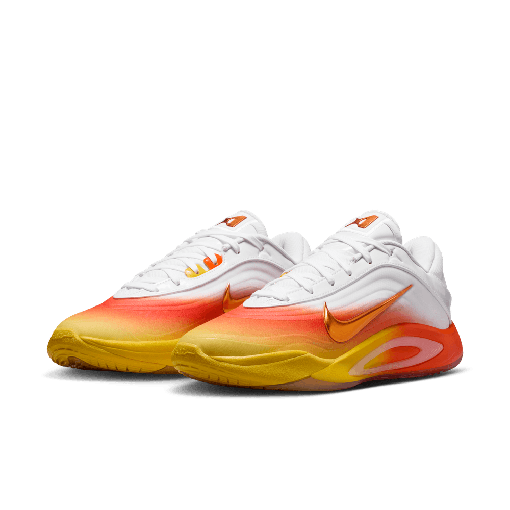 A'ja Wilson A'One "Candy Corn Queen" A'ja Wilson Basketball Shoes 'White/Orange'