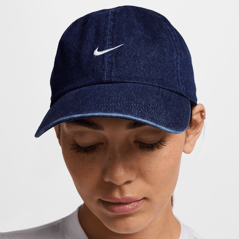 Nike Club Unstructured Denim Cap 'Navy'