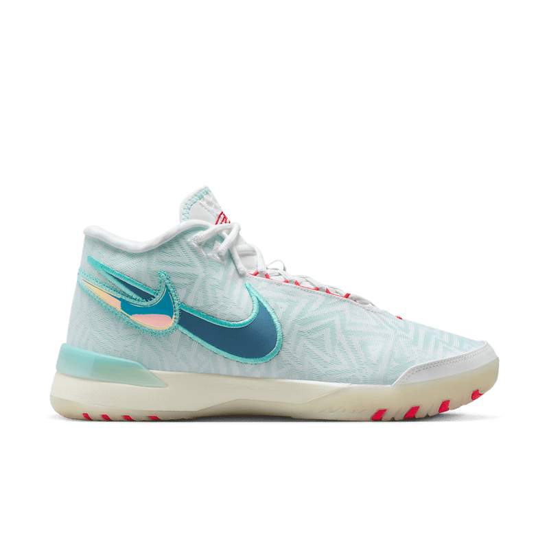 LeBron James LeBron NXXT Genisus Basketball Shoes 'White/Storm/Green'