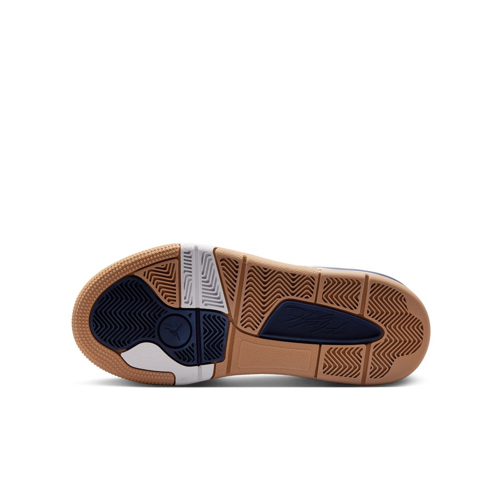 Jordan Flight Court Big Kids' Shoes (GS) 'Neutral Grey/Navy/White'