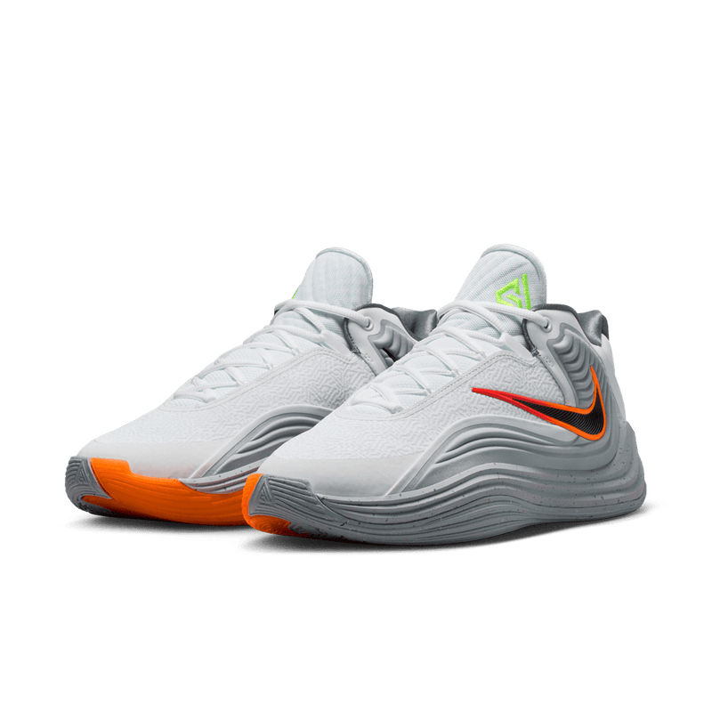 Giannis Freak 7 "Ignition" Basketball Shoes 'White/Black/Grey/Orange'