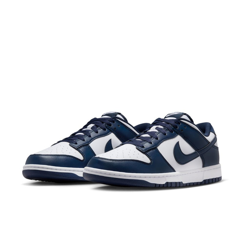 Nike Dunk Low Retro Men's Shoes 'White/Navy'