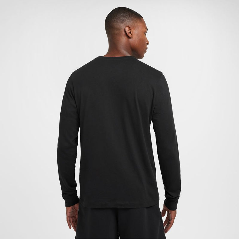 Nike Men's Long-Sleeve Basketball T-Shirt 'Black'