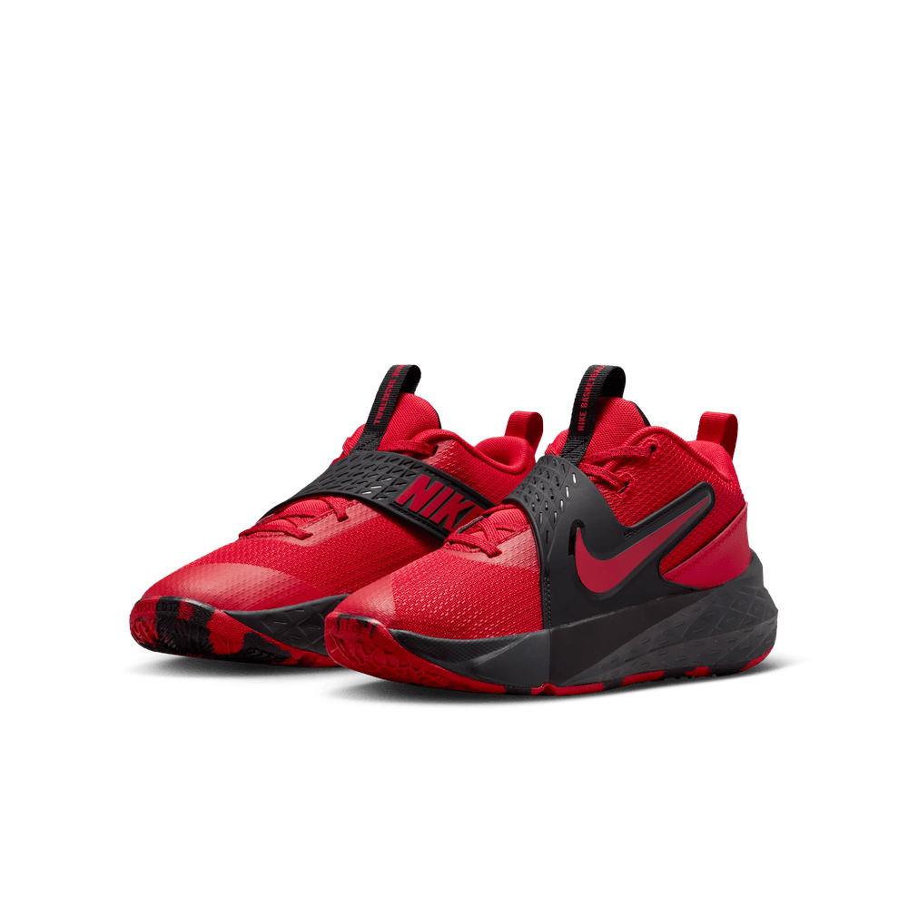 Nike Team Hustle D 12 Big Kids' Basketball Shoes (GS) 'Red/Black/Anthracite'